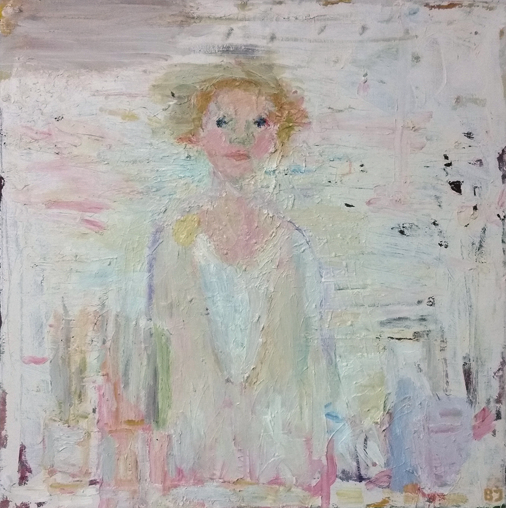 Självporträtt i ateljén